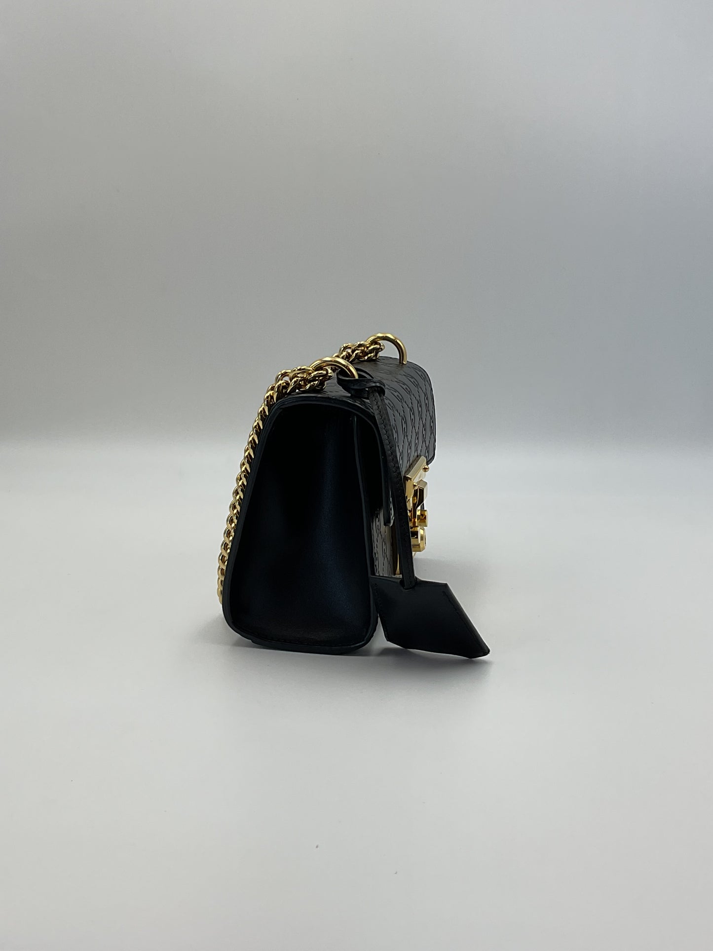 Gucci Guccissima Leather Padlock Bag