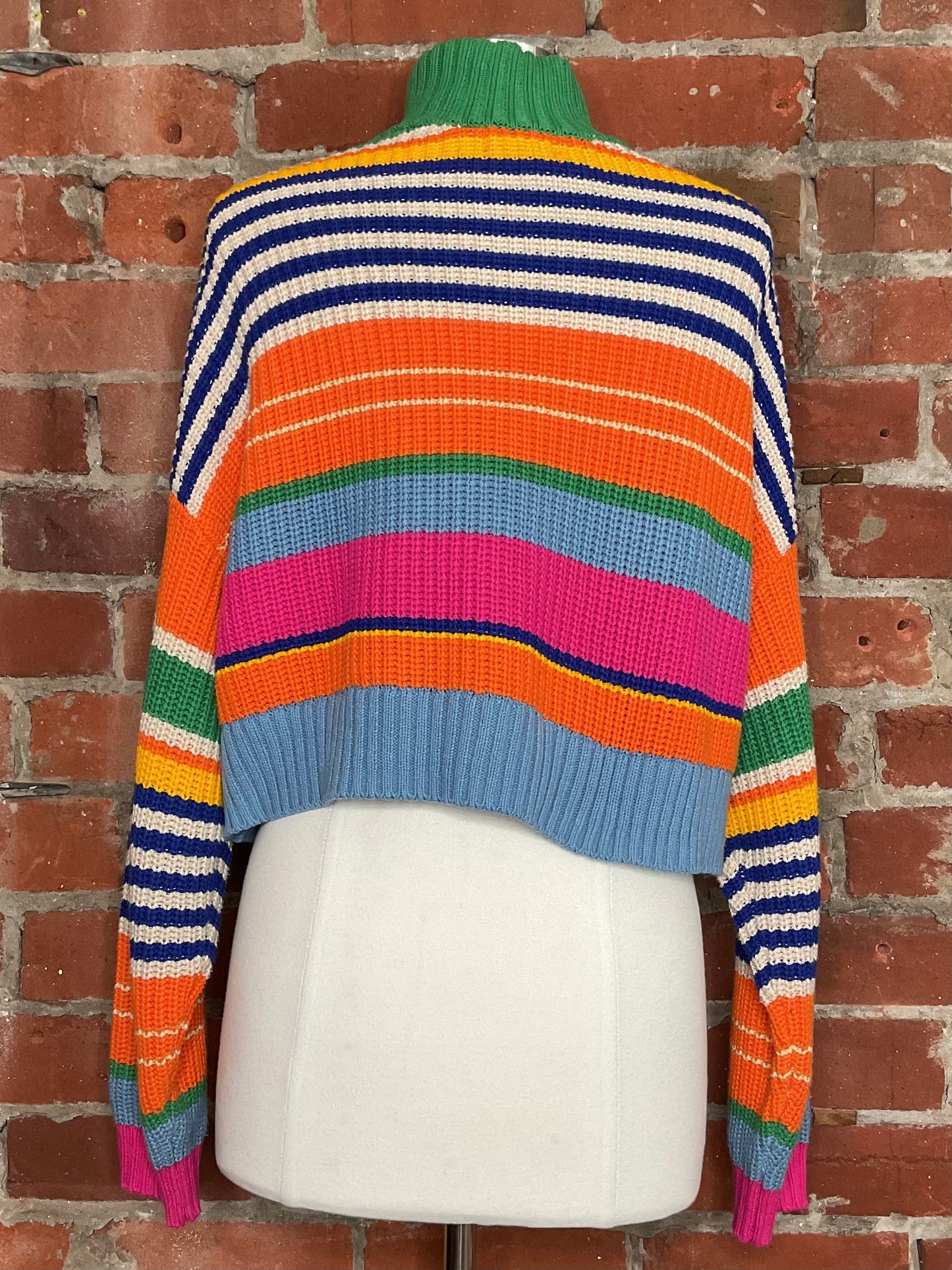 Staud Hampton Cropped Sweater | SZ S