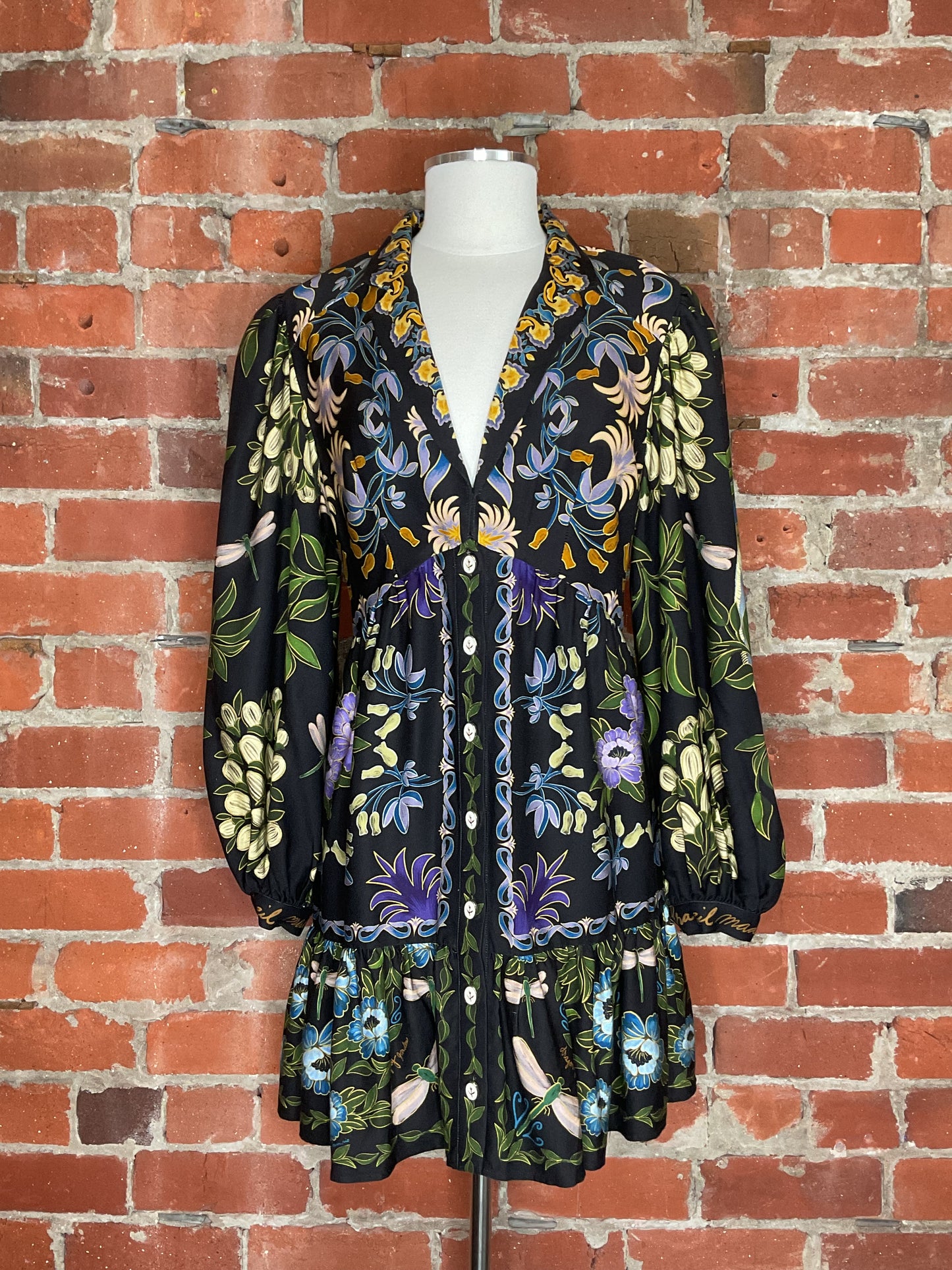 NWT Farm Rio Winter Garden Dress | SZ M