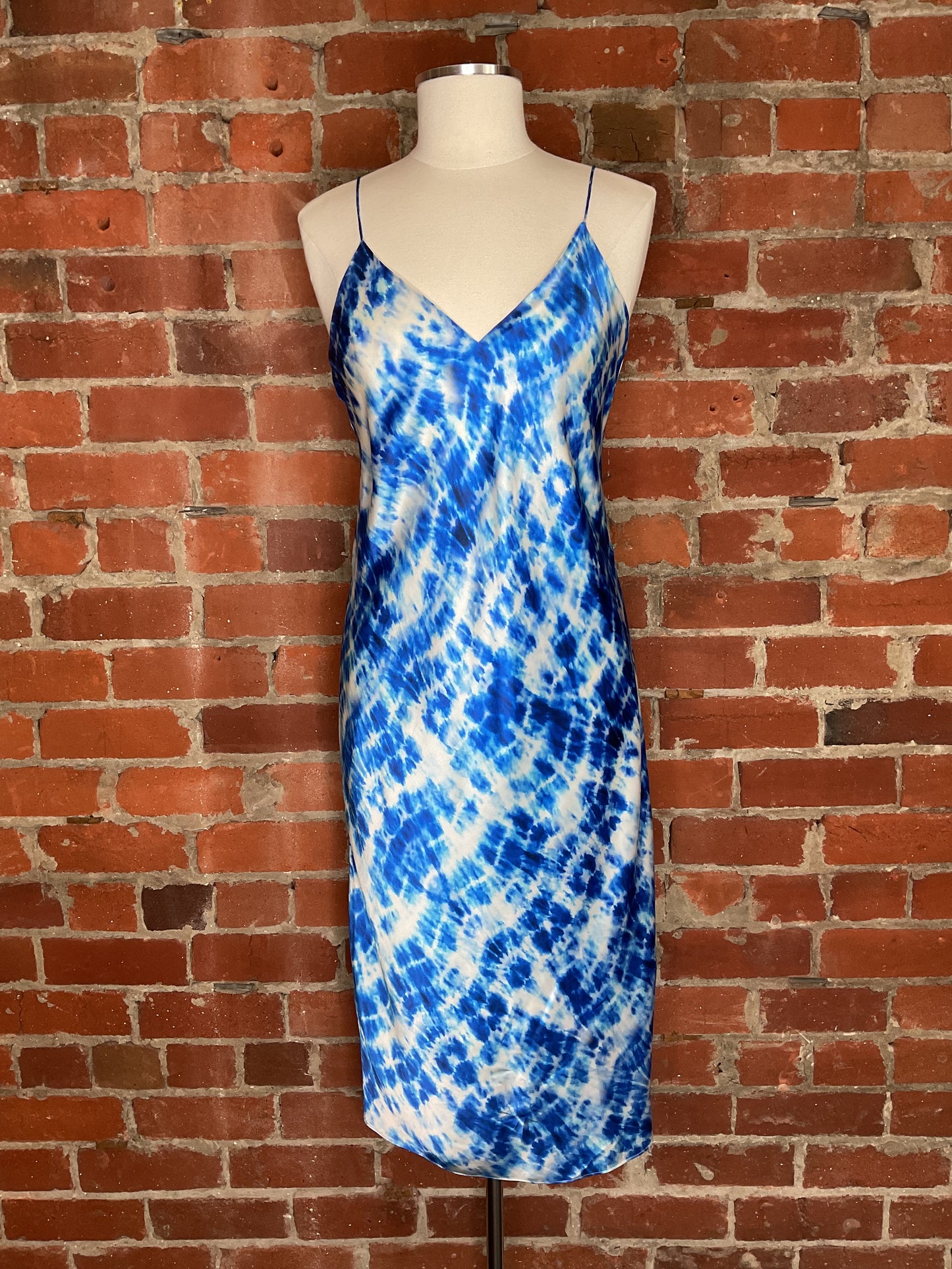 Cami NYC Raven Midi Slip Dress | SZ S