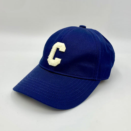Celine Paris Navy Blue C Varsity Hat | OS