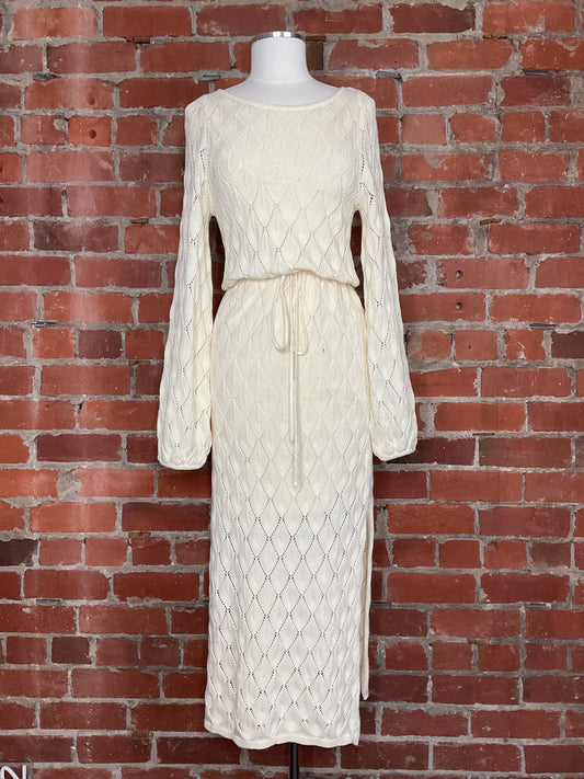 NWT Kivari Claudia Scoop Back Knit Dress | SZ 4