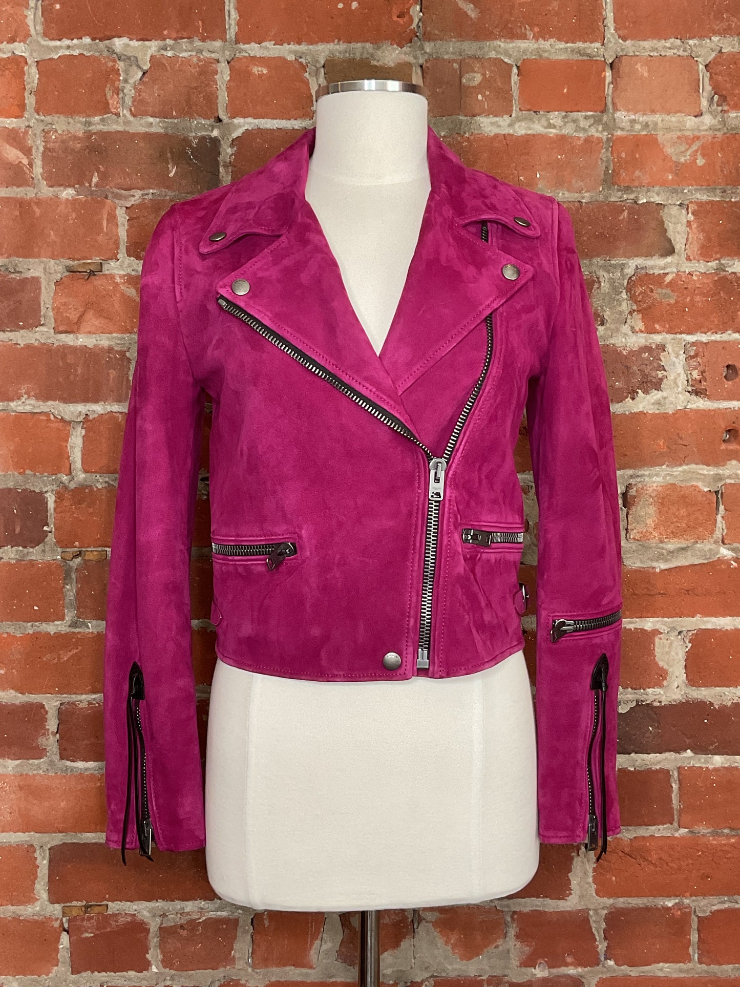 Coach X Viper Room Suede Moto Jacket | SZ 2