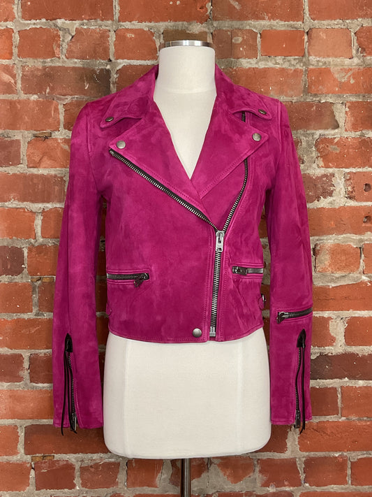 Coach X Viper Room Suede Moto Jacket | SZ 2
