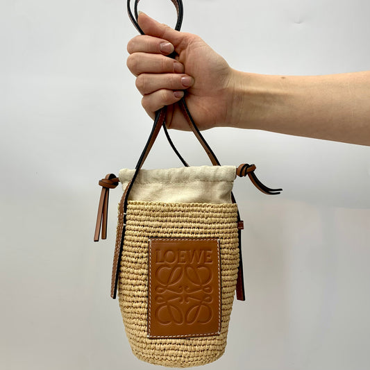 NIB Loewe Cylinder Pocket Shoulder Bag