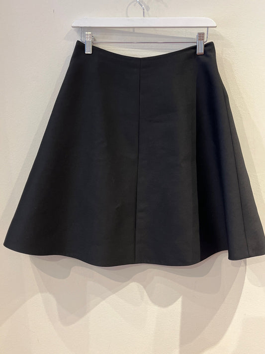 Louis Vuitton Black A-Line Skirt | SZ 36