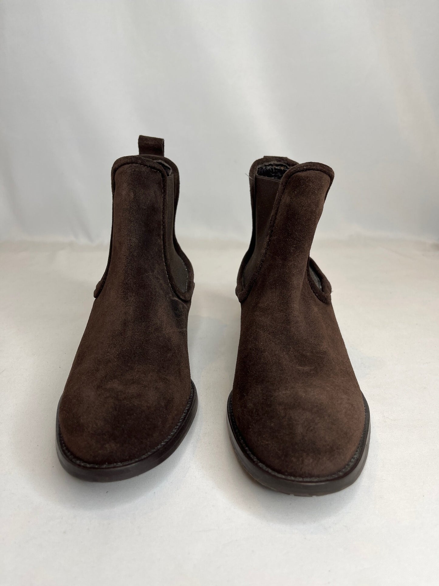 Aquatalia Brown Suede Ankle Boot | SZ 7.5